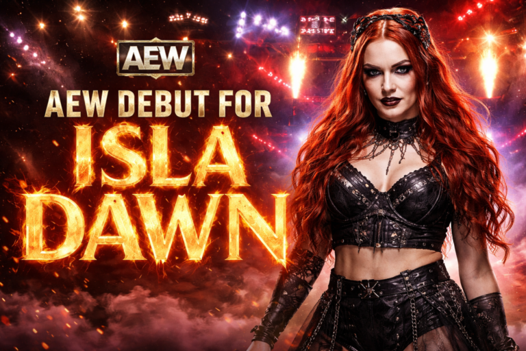 AEW Debut Isla Dawn