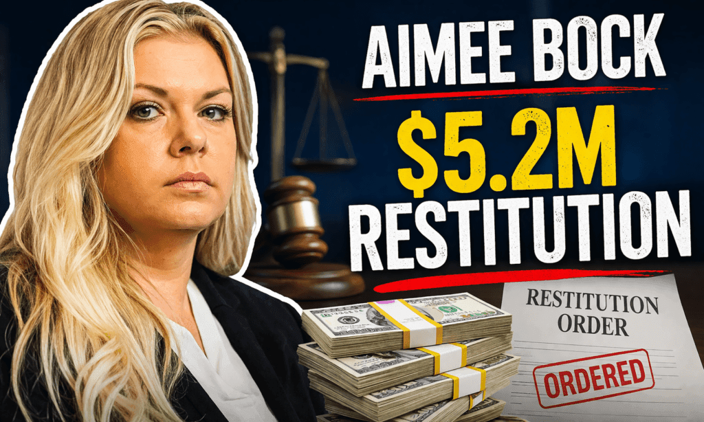 Aimee Bock $5.2M Restitution: Full Details on the Massive Fraud Case