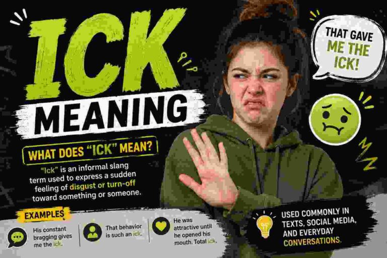 Ick Meaning