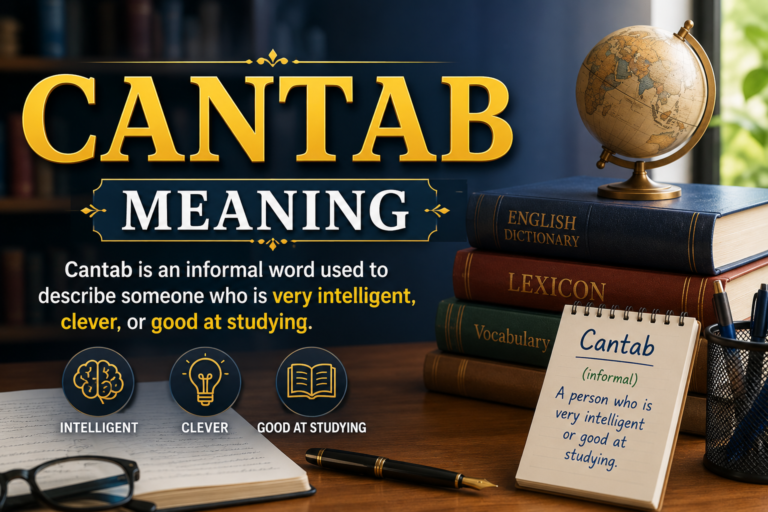 Cantab Meaning