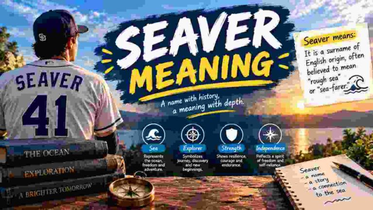 Seaver meaning illustrated by an Anglo-Saxon ship on a golden-hour sea voyage